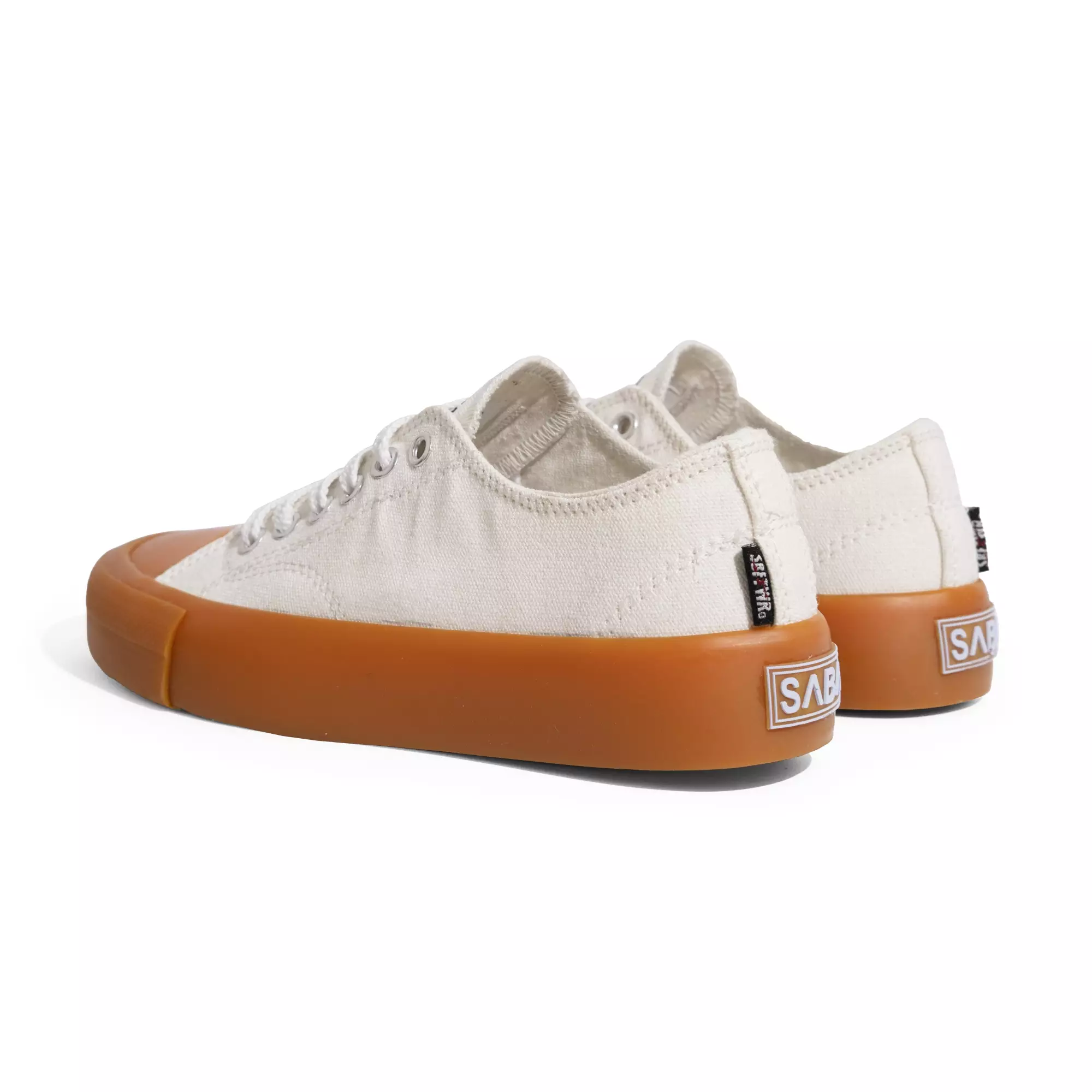 SABA Vintage Off White Gum - Sepatu Sneakers Casual Pria Wanita