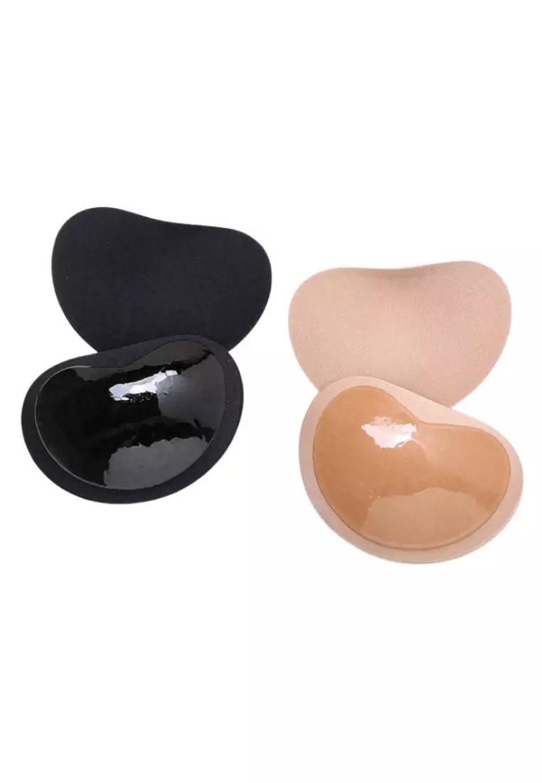 Buy Golden Ticket Super Savers Adhesive Bra Pads Invisible Black and Beige  Bra Inserts 2 Pairs 2024 Online