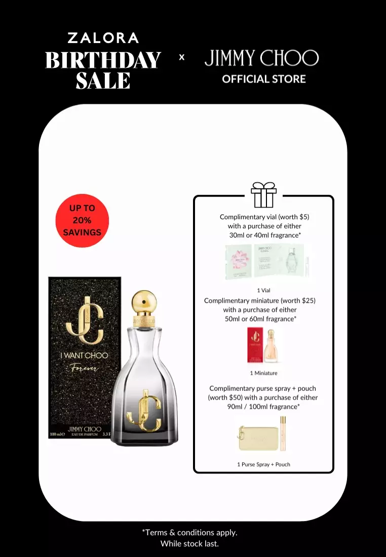 Buy Jimmy Choo JIMMY CHOO I WANT CHOO FOREVER EDP 40ML 2026 Online | ZALORA