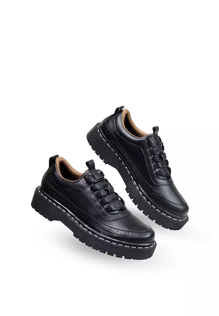 Lvnatica Grize Black Dress Shoes