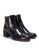 Shu Talk black WONDERS Chic Pointed Toe Ankle Boots 4C659SHB068065GS_6