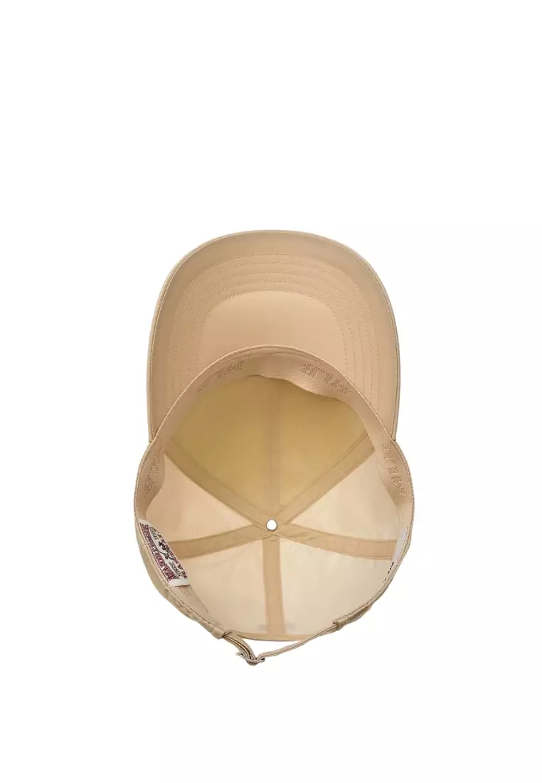 Jual MLB Korea New Nylon Ststructured Ball Cap - NY Sand