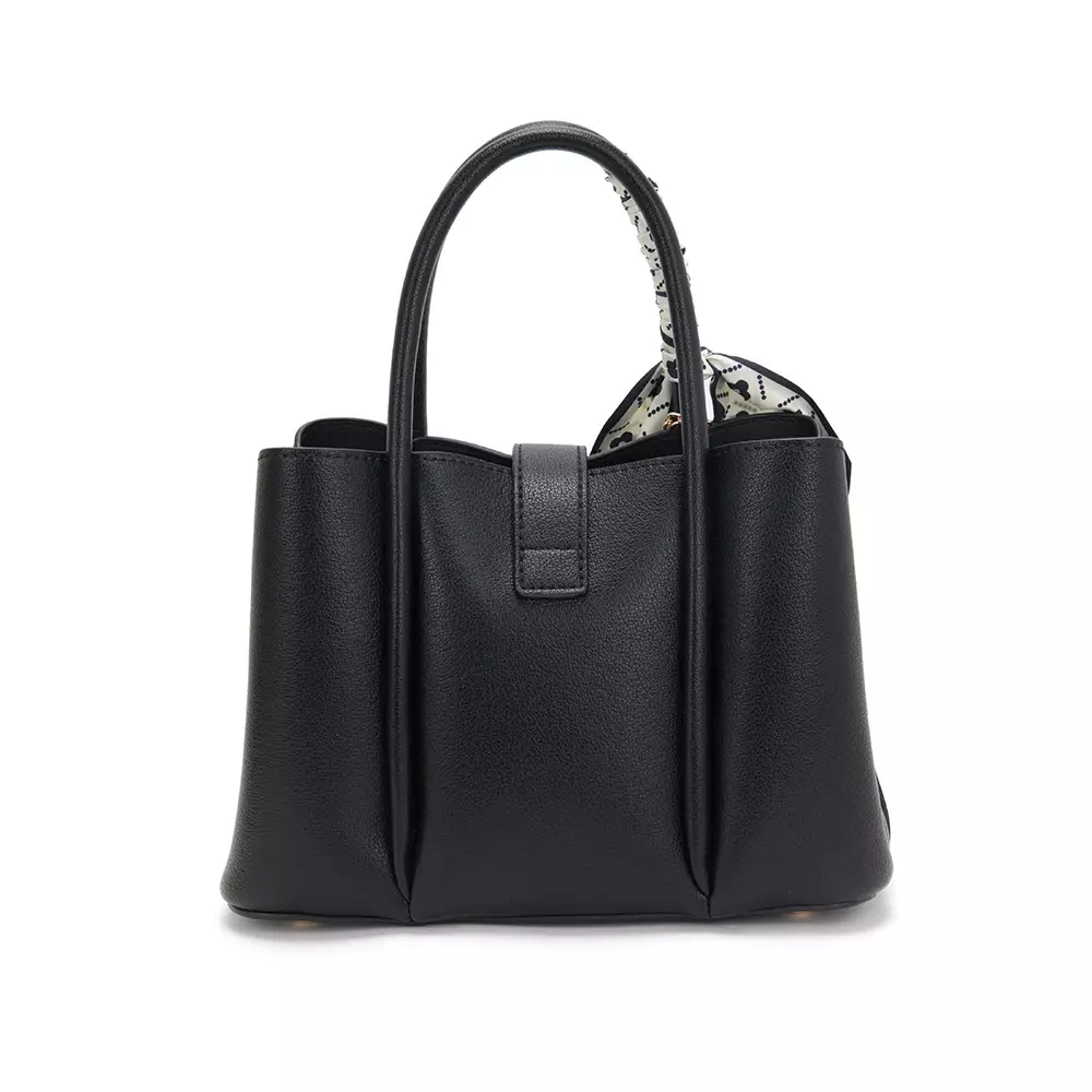 En-ji Solra Handbag Wanita Warna Black
