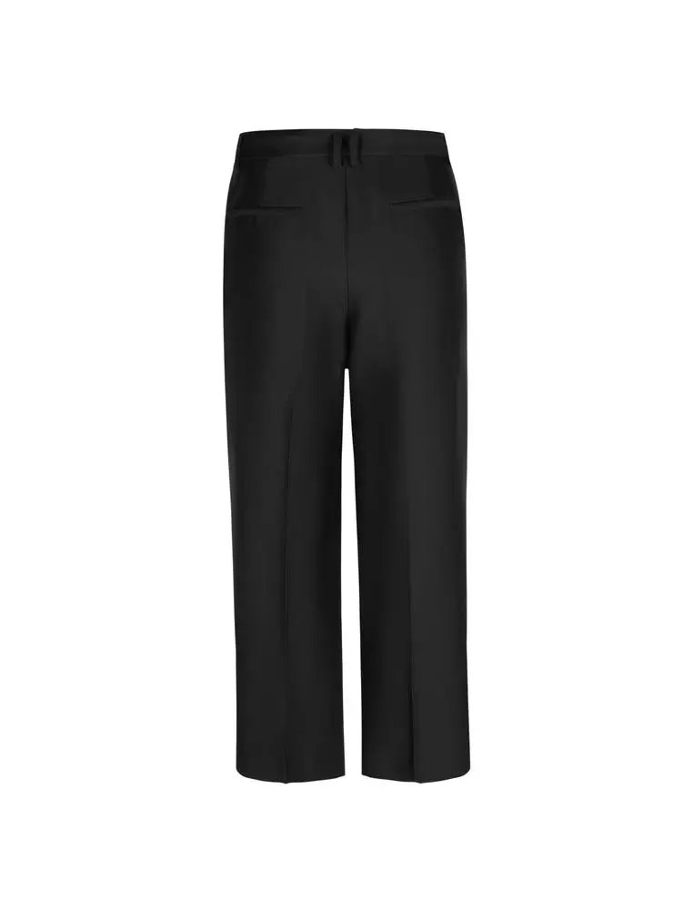 Straight Cut Ankle-Length Pants
