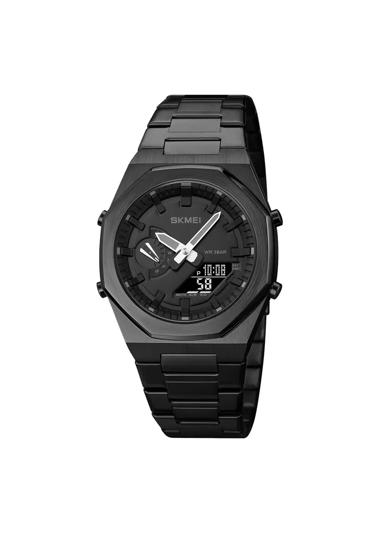 Jual SKMEI Jam Tangan Elektronik Luminous LED Light World Time