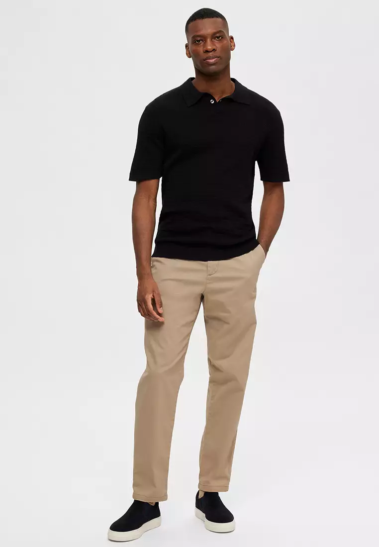 Owen Short Sleeves Knit Polo Shirt