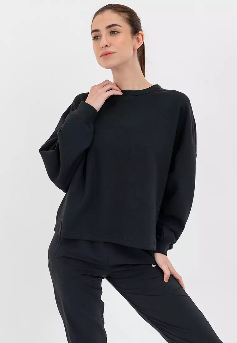 Buy Nike Women's 24.7 ImpossiblySoft Dri-FIT Oversized Crew-Neck