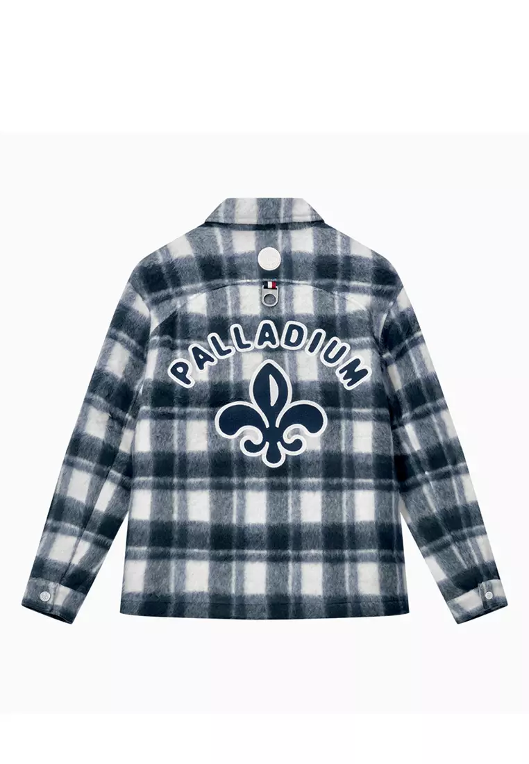 男裝 PALLADIUM LOGO 格紋外套
