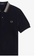 Fred Perry navy M3653 - Striped Collar Polo Shirt - (Navy) 7703CAAA272091GS_4