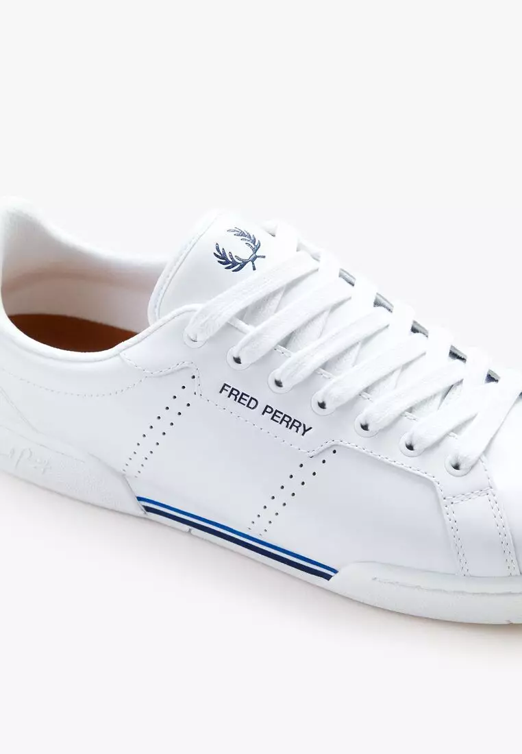 ☆送料無料☆ FRED PERRY B722 Leather ☆ B722 - White / Navy | Men's Footwear | Boots, Loafers