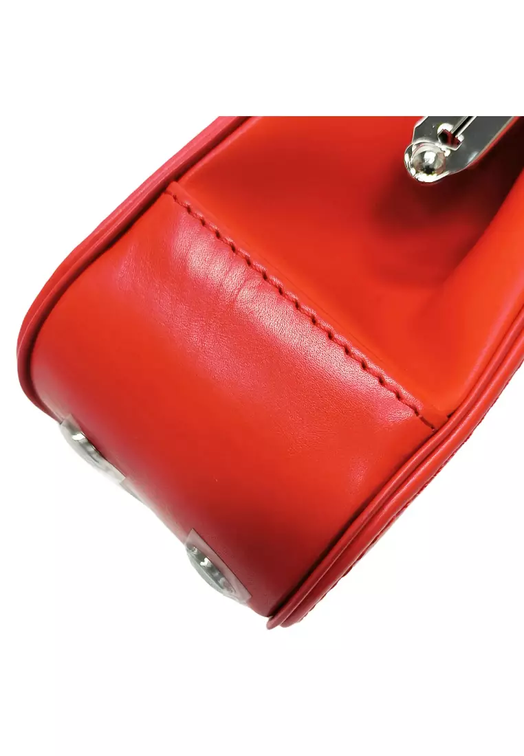 Pre-loved Kenzo Kyoto Shoulder Bag for Women in Medium Red - O4-F862SA990L23-21