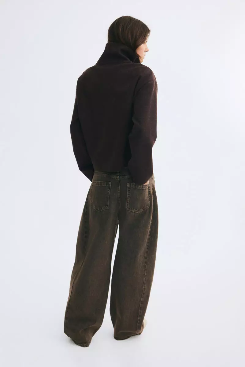 Zip-through sweatshirt