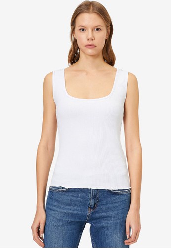 Jual Koton Rib Jersey Tank Top Original Zalora Indonesia