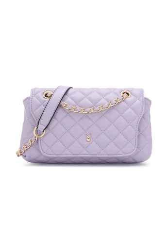 PLAYBOY BUNNY purple Women's Sling Bag / Shoulder Bag / Crossbody Bag FFD24AC24A01A4GS_1