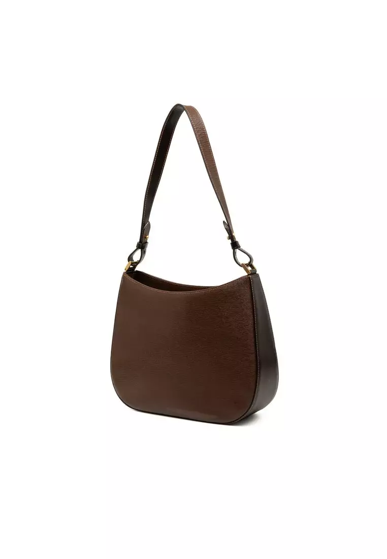 Pre-Loved Burberry Leather Shoulder Bag