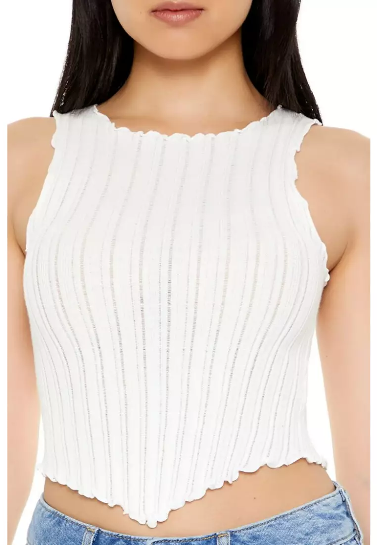 Forever 21 white cropped sweater new arrivals