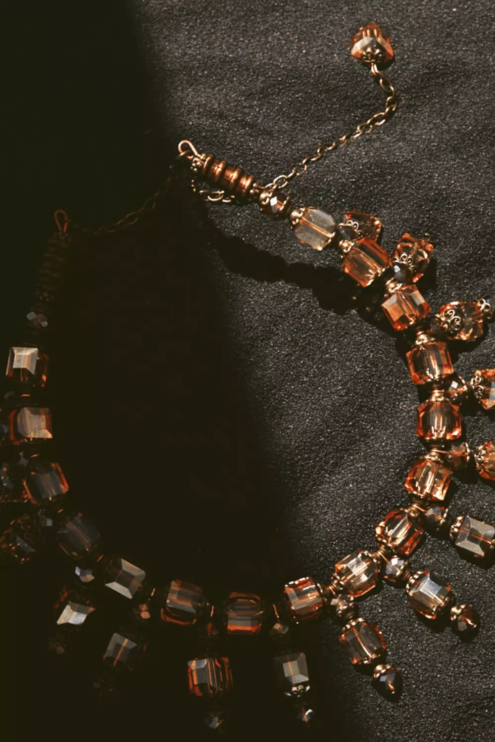 Demure Borneo Sunray layered Necklace