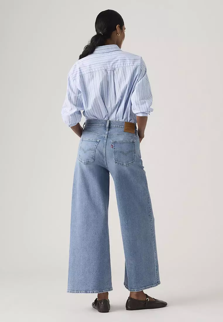 Levi's® Women's 728 High-Rise Wide-Leg Ankle Jeans