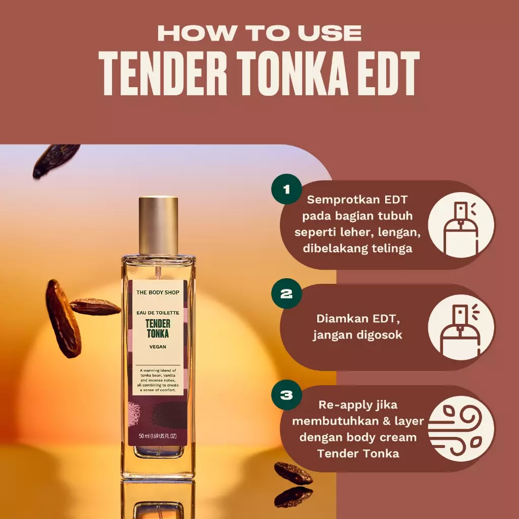 Tender Tonka Eau De Toilette 50ml