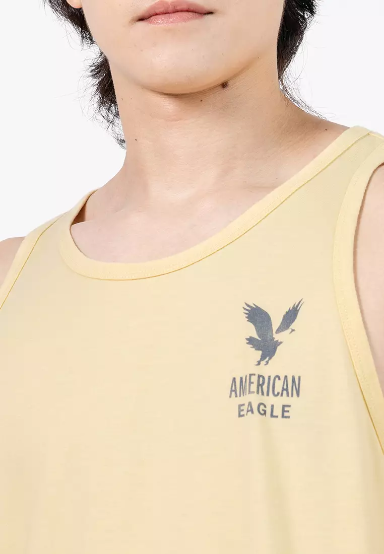 Standard Fit Lightweight Logo Graphic Tank Top