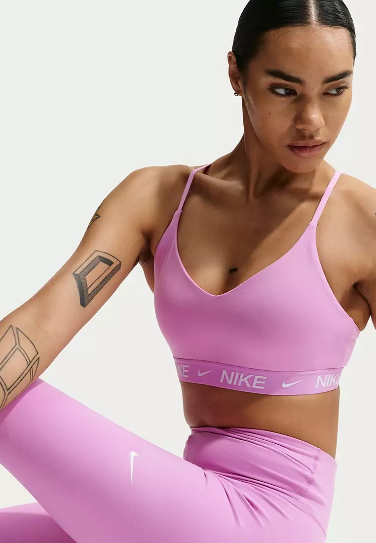 Indy Light-Support Padded Adjustable Sports Bra