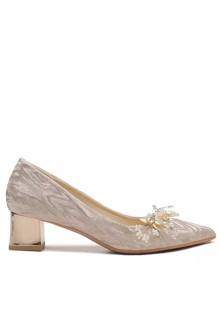 Buy Twenty Eight Shoes 5CM Elegant Buckle Chunky Heel Shoes IF550