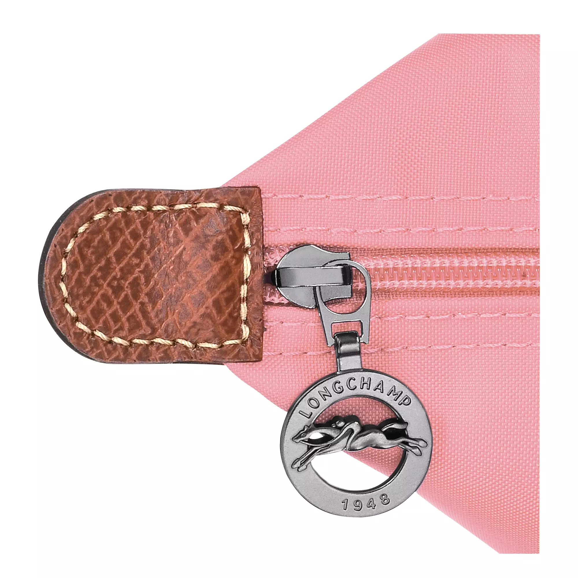 箱付き 新品未使用品】LONGCHAMP ホース型キーリング 桜色 ピンク