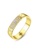 Rouse gold S925 European And American Geometric Ring B84EDAC6B06161GS_1