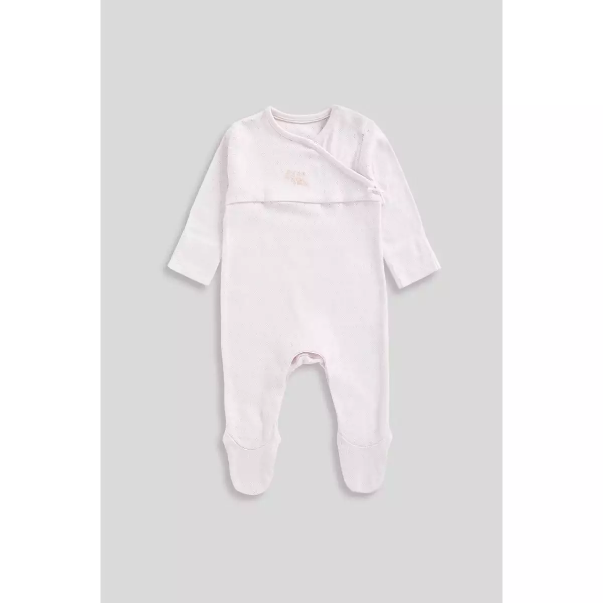 Mothercare Blossom All-in-Ones - 3 Pack - Set Terusan Bayi Perempuan (Ungu)