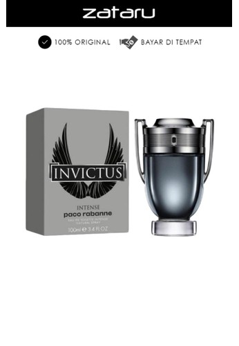 Paco Rabanne silver Paco Rabanne Invictus Intense Man - 100 ML (Parfum Pria) A0375BE74F2FCBGS_1