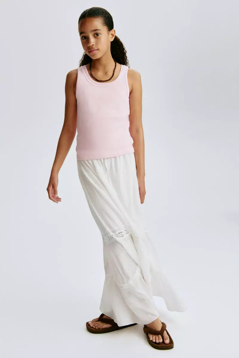 Tiered skirt