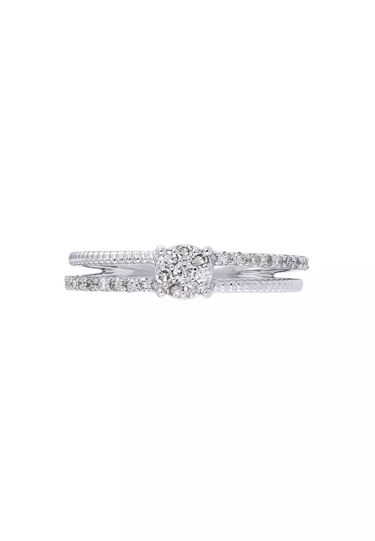 HABIB ADORE | Diamond Ring in 585/14K White Gold 266060323