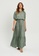 The Fated green Milly Tiered Dress 2BC16AA17220D8GS_5