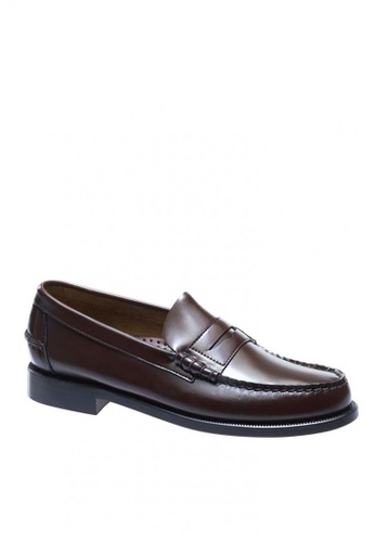 Sebago brown Classic Dan Men's Dress Shoes 92221SH8F9B6AFGS_1
