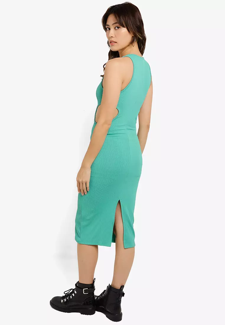 h&m cut out dress