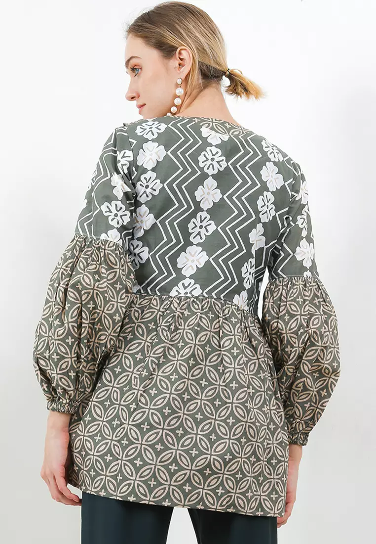 Belleza Blouse Batik Wanita Exclusive Premium Casual Modern