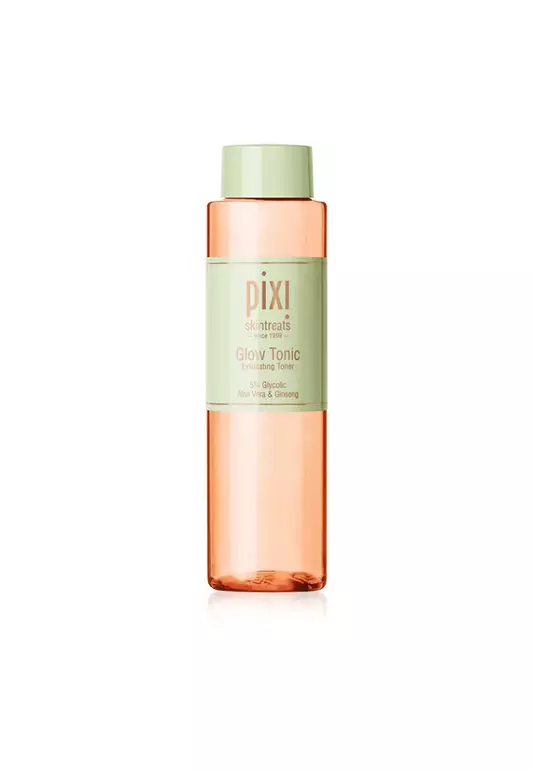 Pixi Glow Tonic 250ML - Facial Toner with Glycolic Acid  Aloe Vera for Oily and Acne Prone Skin also for Brighter and Smoother Skin