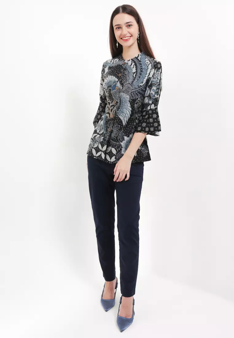 Blouse Regular Fit Batik Parang Kukilo 2