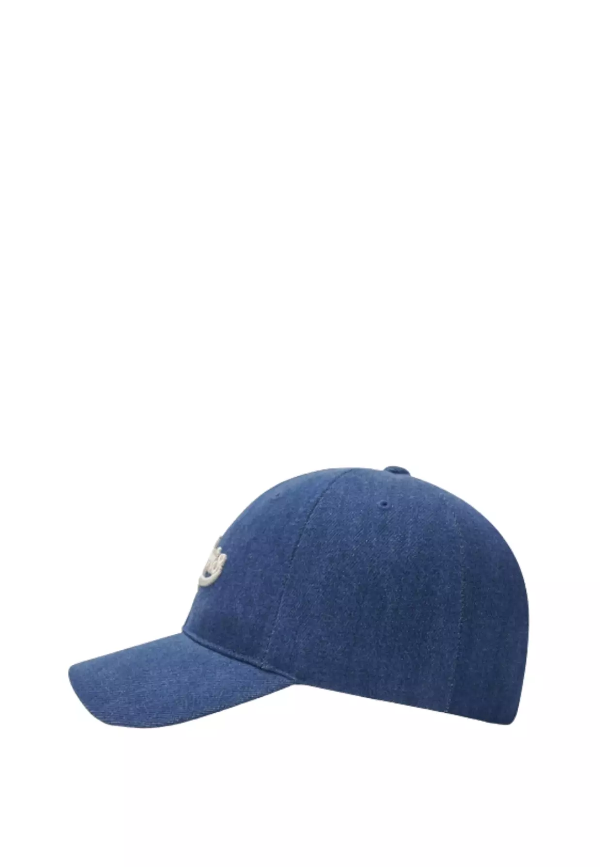 Jual MLB Korea Cursive Lettering Denim Unstructured Ball Cap