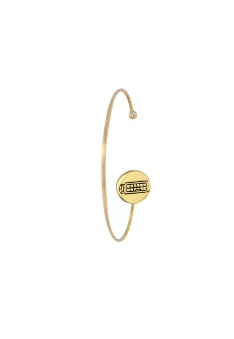 Vermeil London Calling Bangles - Phone Booth