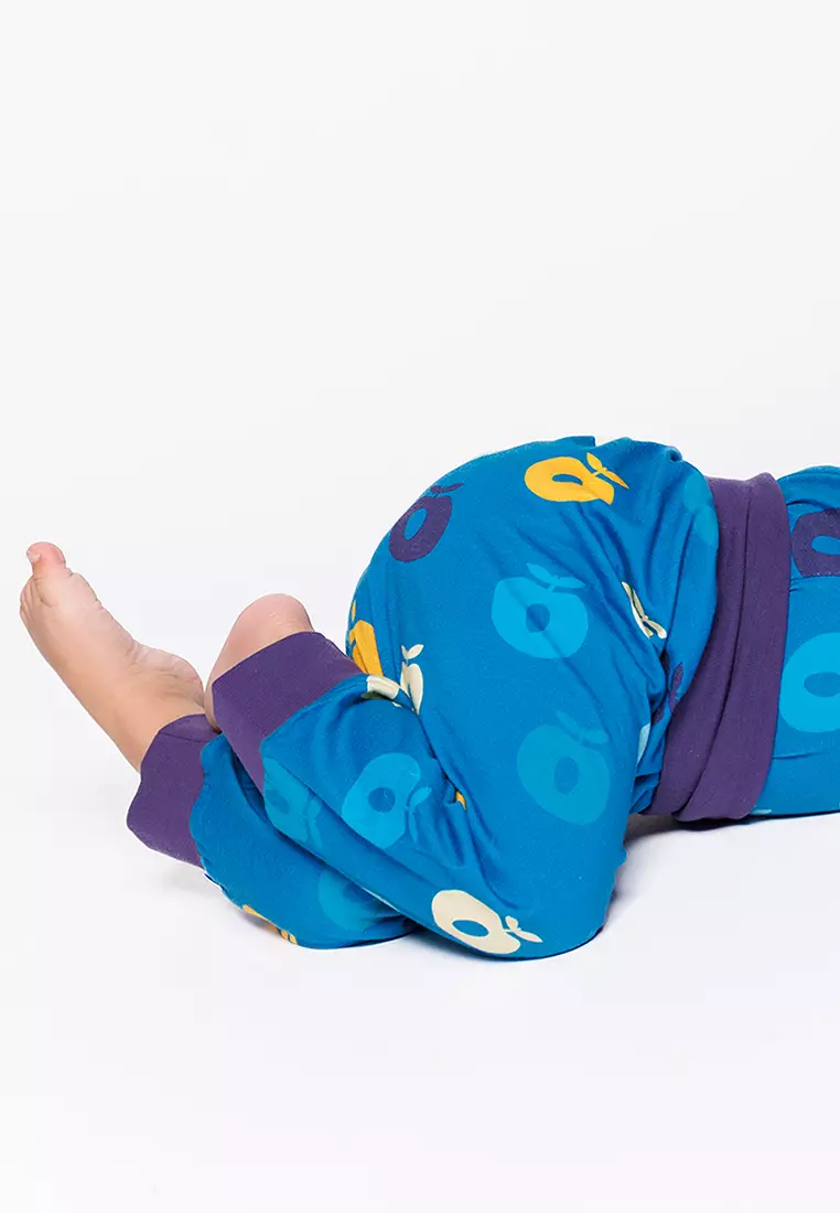 Ulm pants for baby with apples