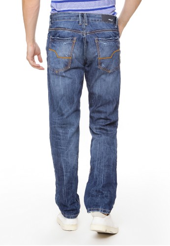 Jual Osella  celana  pria denim Slim Blue Original ZALORA 