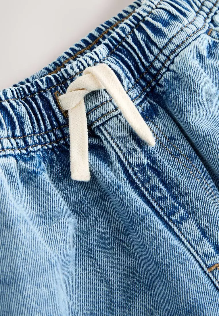 Pull on Denim Graffiti Jeans