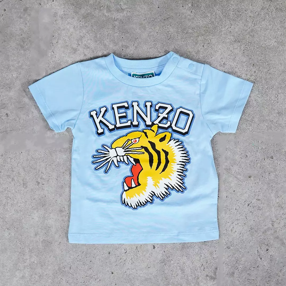 Jual Kenzo Kaos KENZO TIGER YELLOW BLUE KIDS TSHIRT 100% ORIGINAL