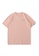 Twenty Eight Shoes pink VANSA Unisex Color block Letters Short-sleeved T-shirt VCU-T1567 D2DC4AA7CFFCEAGS_1