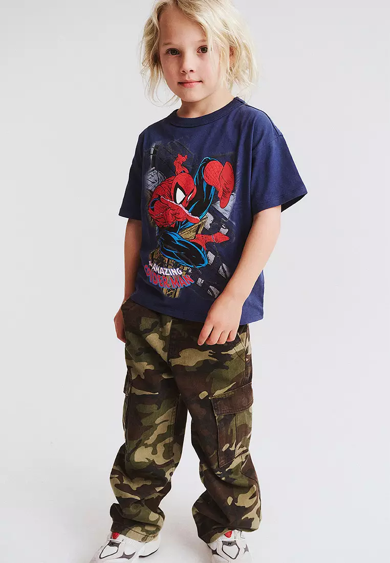 Licensed Drop Shoulder Short Sleeve Tee