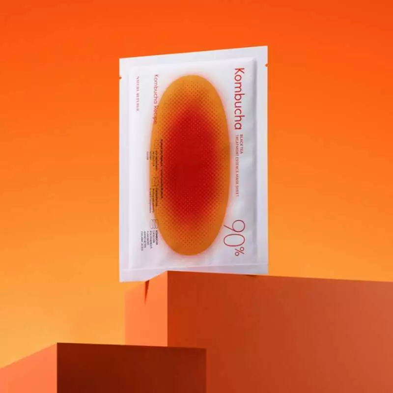 NATURE REPUBLIC [BUY 3] Kombucha Black Tea The First Essence Mask Sheet