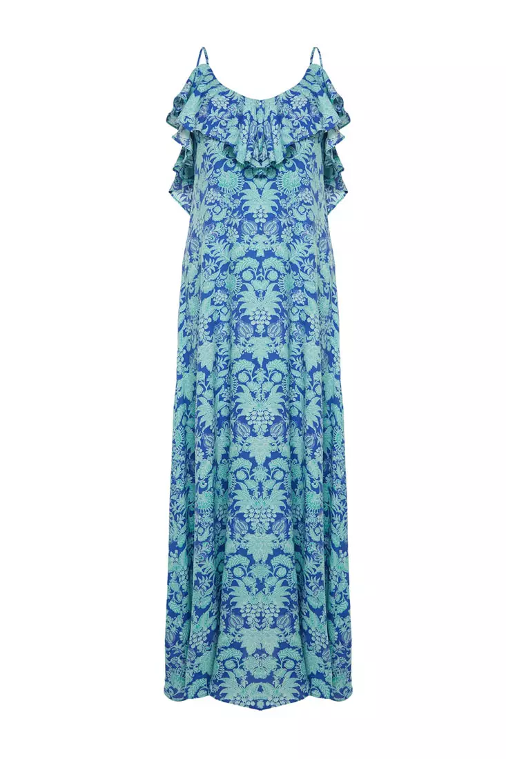 Ruffle Beach Dress