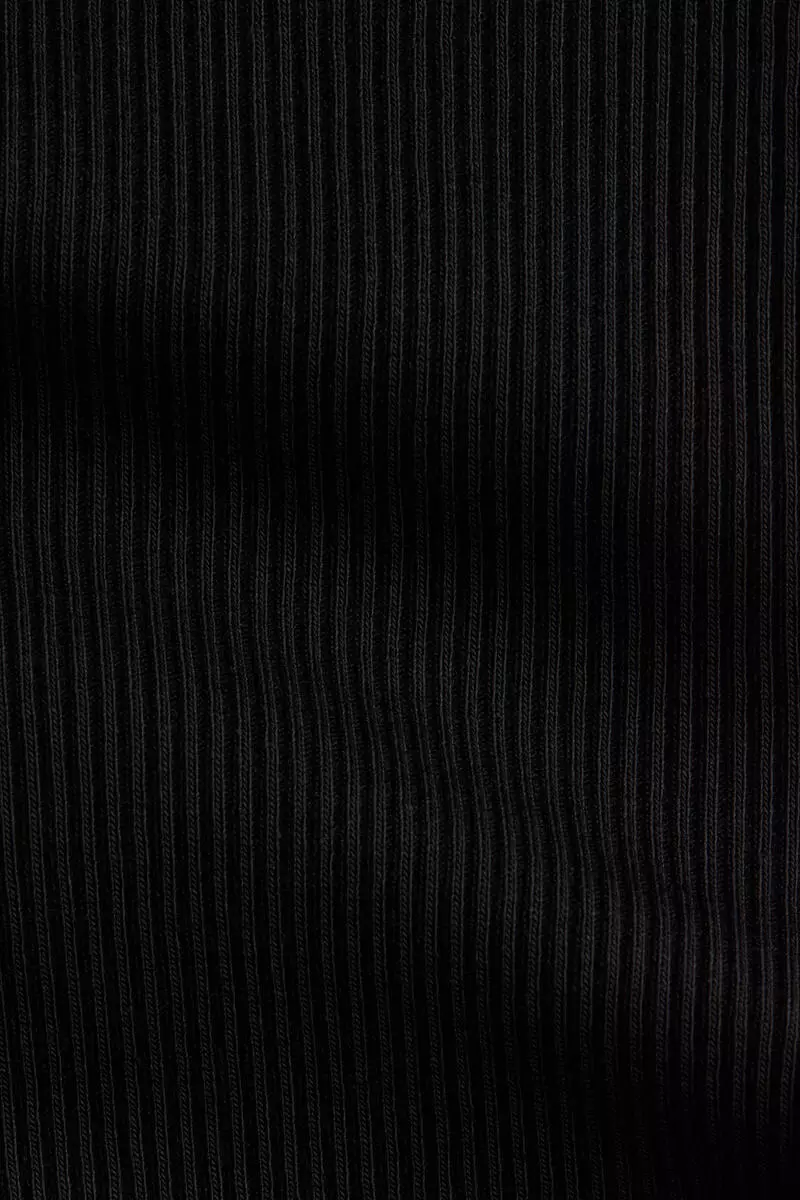 Flared cotton leggings
