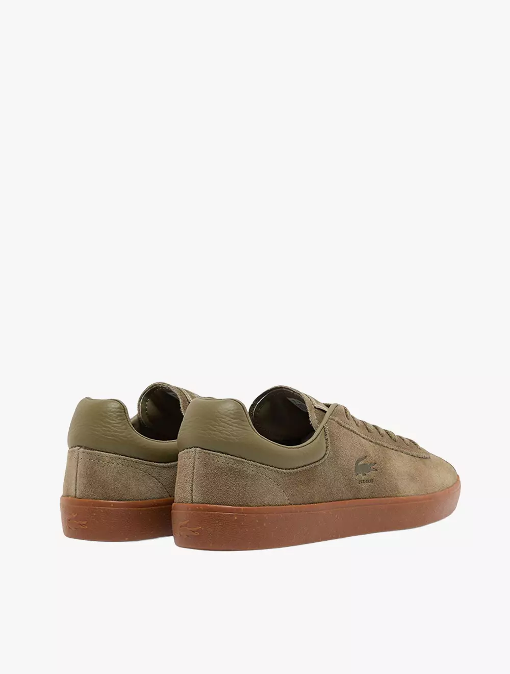 Men's Baseshot Suede Sneakers - Green